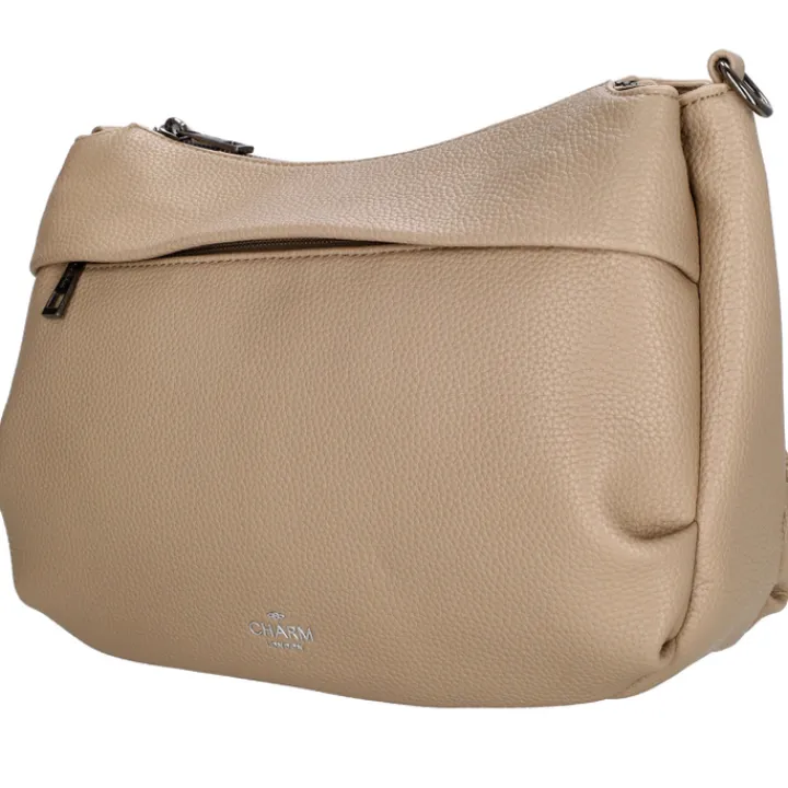 Schoudertassen|Crossbody>Charm London Pentonville Shoulderbag sand