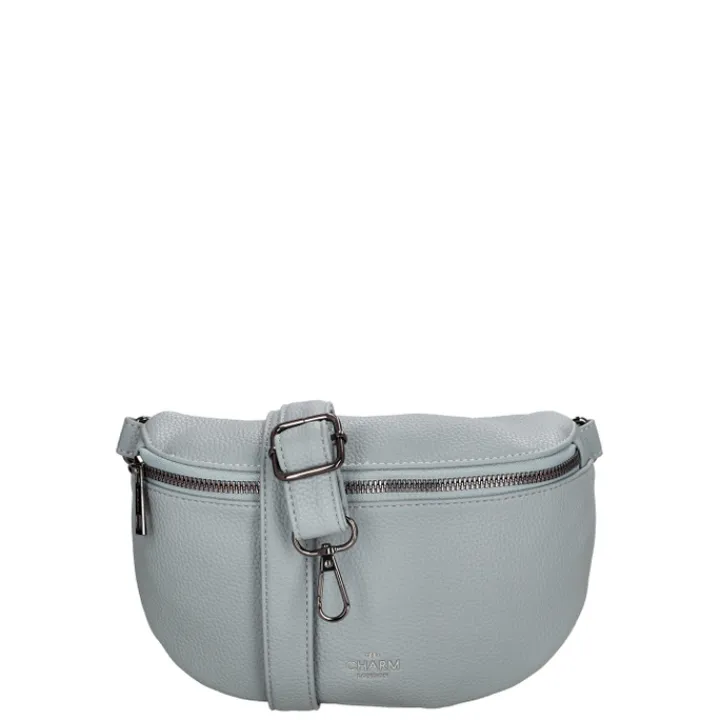 Schoudertassen|Heuptassen>Charm London Pentonville Hipbag lightblue