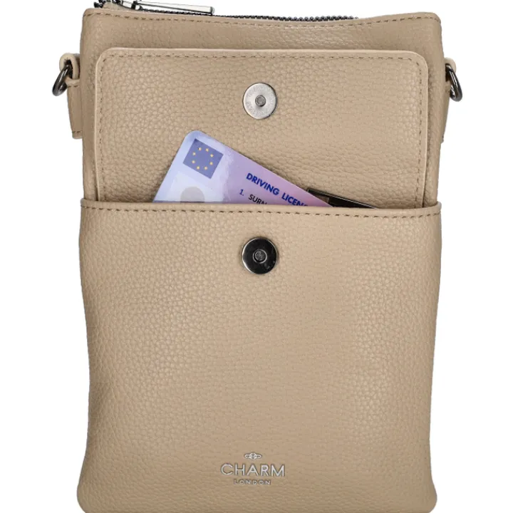Schoudertassen|Crossbody>Charm London Pentonville Shoulderbag sand