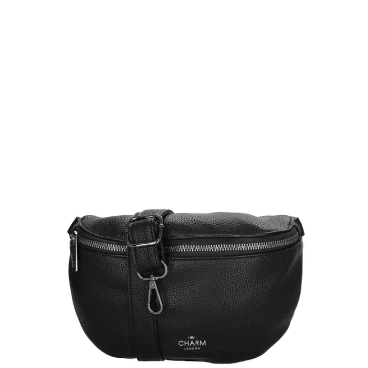Schoudertassen|Heuptassen>Charm London Pentonville Hipbag black