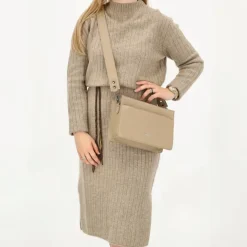 Schoudertassen|Crossbody>Charm London Princeton Shoulderbag lighttaupe