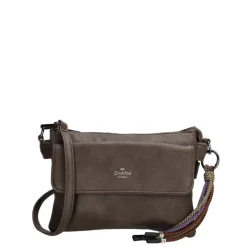 Schoudertassen|Fashion Tassen>Charm London Tottenham Schoudertas darkbrown