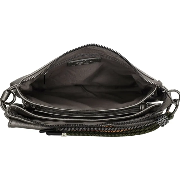 Schoudertassen|Crossbody>Charm London Tottenham Schoudertas pewter
