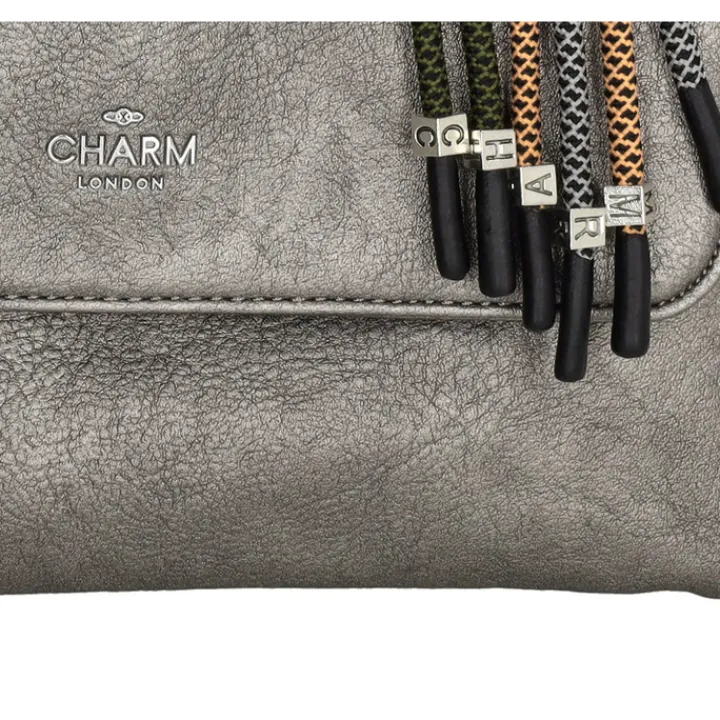 Schoudertassen|Crossbody>Charm London Tottenham Schoudertas pewter