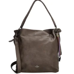 Shoppers|Schoudertassen>Charm London Tottenham Shopper darkbrown