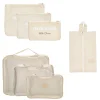Inpaksystemen>Charm London Travel Accessoires Packingcubes taupe