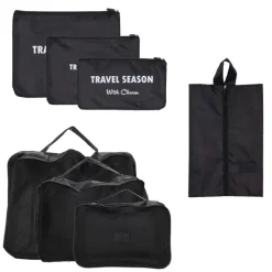 Inpaksystemen>Charm London Travel Accessoires Packingcubes black