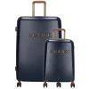 Reiskoffers|Koffersets>Charm London Travel Trolley Set blauw