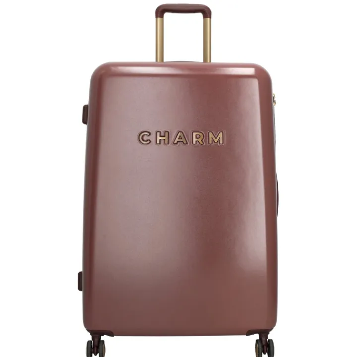 Koffersets|Reiskoffers>Charm London Travel Trolley Set bordeaux