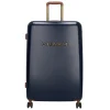 Harde Koffers|Lichtgewicht Koffers>Charm London Travel Trolley L blauw