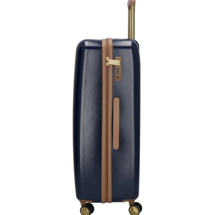 Harde Koffers|Lichtgewicht Koffers>Charm London Travel Trolley L blauw