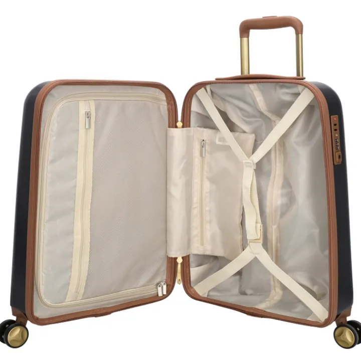 Koffersets|Reiskoffers>Charm London Travel Trolley Set zwart