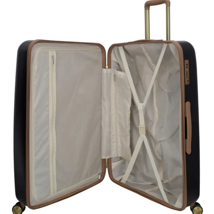 Koffersets|Reiskoffers>Charm London Travel Trolley Set zwart