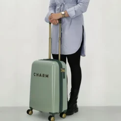 Transavia Trolleys|Klm Trolleys>Charm London Travel Trolley S lichtgroen