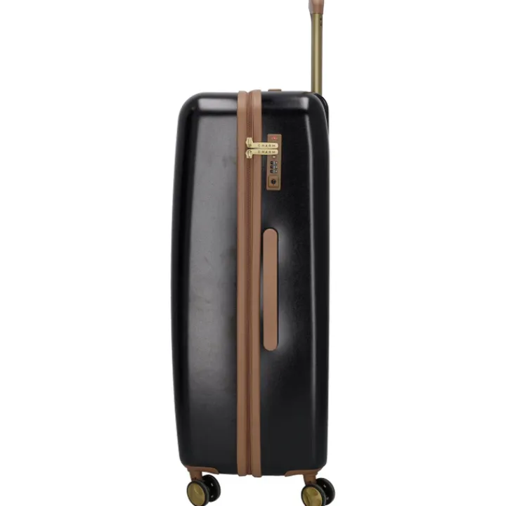 Lichtgewicht Koffers|Harde Koffers>Charm London Travel Trolley L zwart