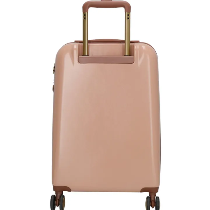 Koffersets|Reiskoffers>Charm London Travel Trolley Set roze