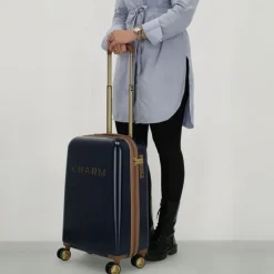 Transavia Trolleys|Klm Trolleys>Charm London Travel Trolley S blauw