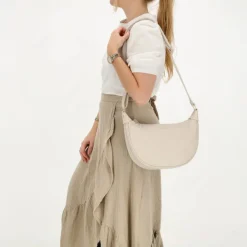 Schoudertassen|Crossbody>Charm London Via Dante Shoulderbag crème