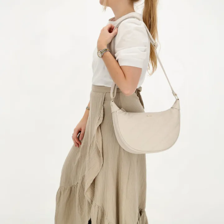Schoudertassen|Crossbody>Charm London Via Dante Shoulderbag crème