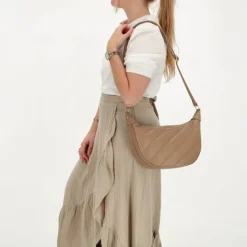 Schoudertassen|Crossbody>Charm London Via Dante Shoulderbag taupe