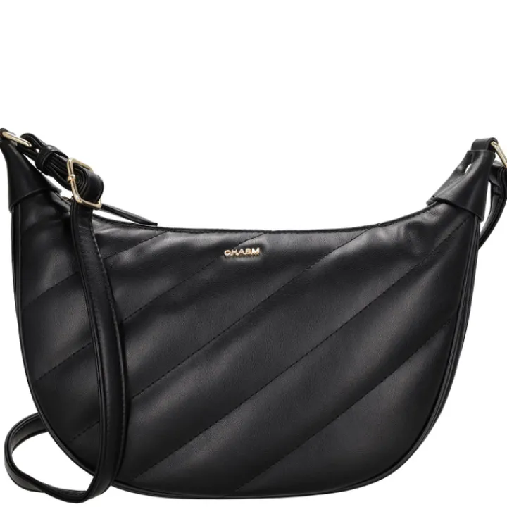 Schoudertassen|Crossbody>Charm London Via Dante Shoulderbag zwart