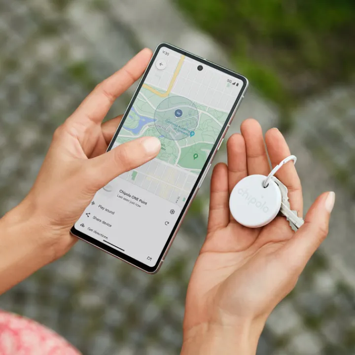 Bluetooth Trackers>Chipolo ONE Point (Google Find My) off white