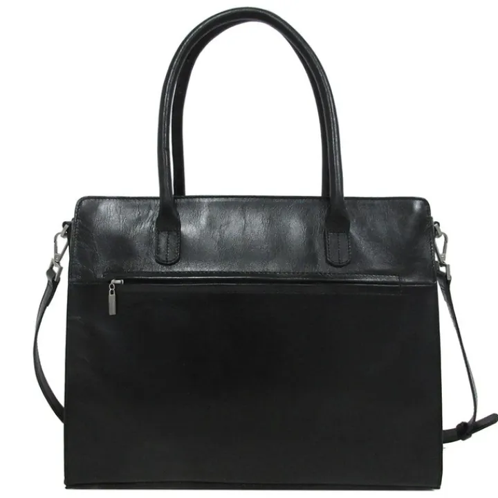 15 Inch Laptoptassen|Laptop Schoudertassen>Claudio Ferrici Classico Businessbag 15'' black