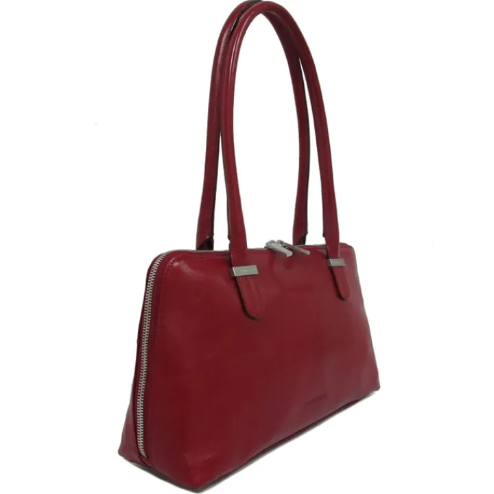 Schoudertassen|Crossbody>Claudio Ferrici Classico Shoulder bag red