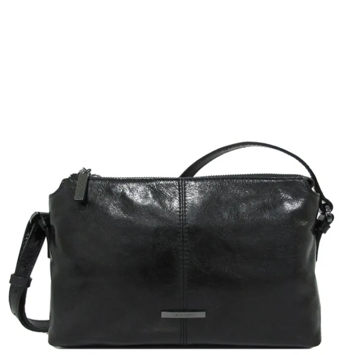 Schoudertassen|Crossbody>Claudio Ferrici Pelle Vecchia Crossbag black