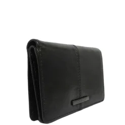 Rfid Portemonnees|Leren Portemonnees>Claudio Ferrici Pelle Vecchia Wallet black