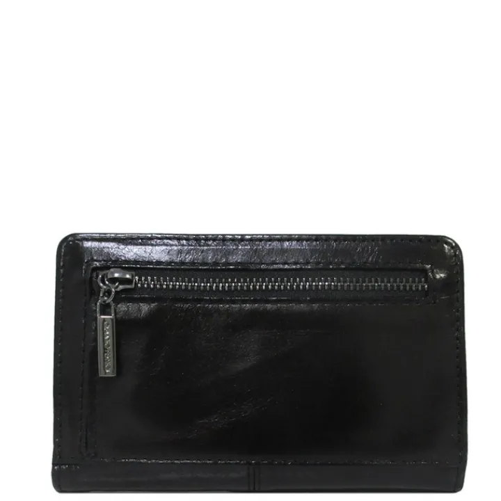 Rfid Portemonnees|Leren Portemonnees>Claudio Ferrici Pelle Vecchia Wallet black