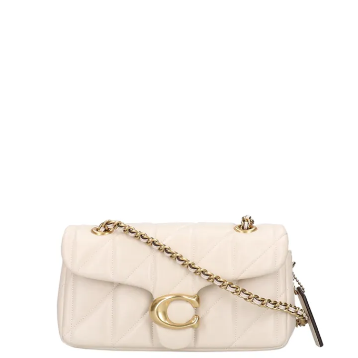 Crossbody|Fashion Tassen>Coach Tabby 20 Shoulderbag With Chain Quilting chalk