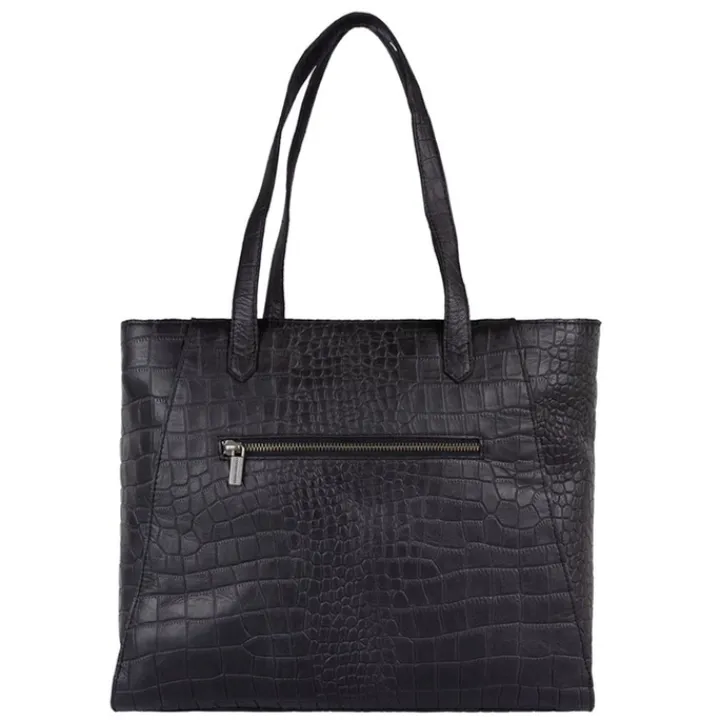 Schoudertassen|Handtassen>Cowboysbag Bag Bramhall croco black