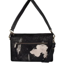 Crossbody|Damestassen>Cowboysbag Bloomfield Crossbody black-goldhairon