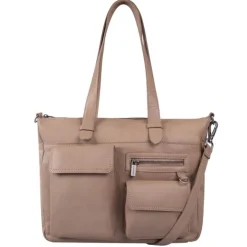 Shoppers|Schoudertassen>Cowboysbag Grenada Shopper mocca