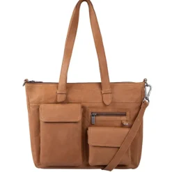 Shoppers|Schoudertassen>Cowboysbag Grenada Shopper fawn
