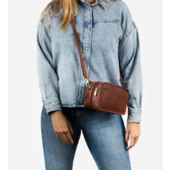 Crossbody|Damestassen>Cowboysbag Handbag Lymm cognac