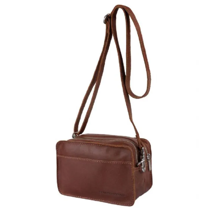 Crossbody|Damestassen>Cowboysbag Handbag Lymm cognac