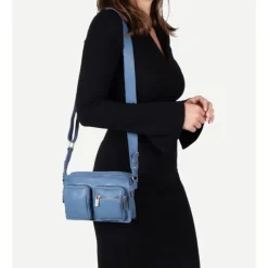 Schoudertassen|Crossbody>Cowboysbag Merlin Crossbody elementalblue