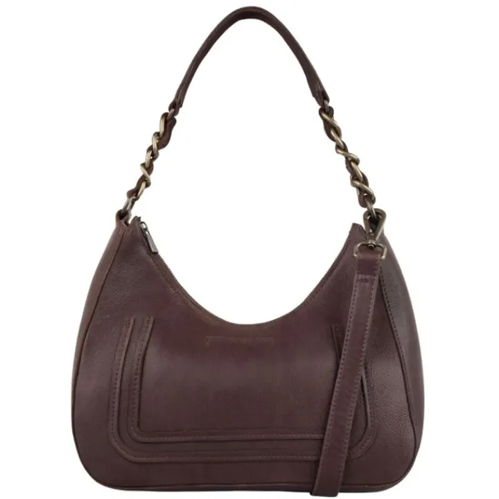 Schoudertassen|Crossbody>Cowboysbag Middleton Hobo hickory