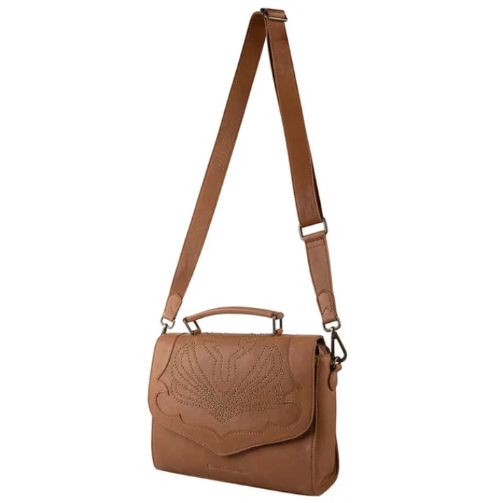 Schoudertassen|Handtassen>Cowboysbag Mission Citybag fawn