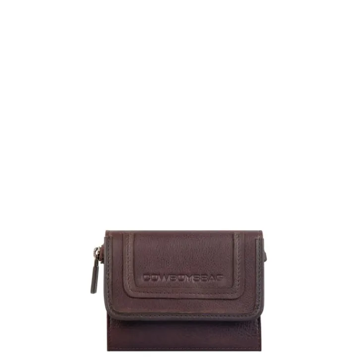 Kleine Portemonnees|Leren Portemonnees>Cowboysbag Montour Purse hickory