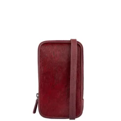 Telefoontasjes|Damestassen>Cowboysbag New Jersey Phonebag bordeauxred
