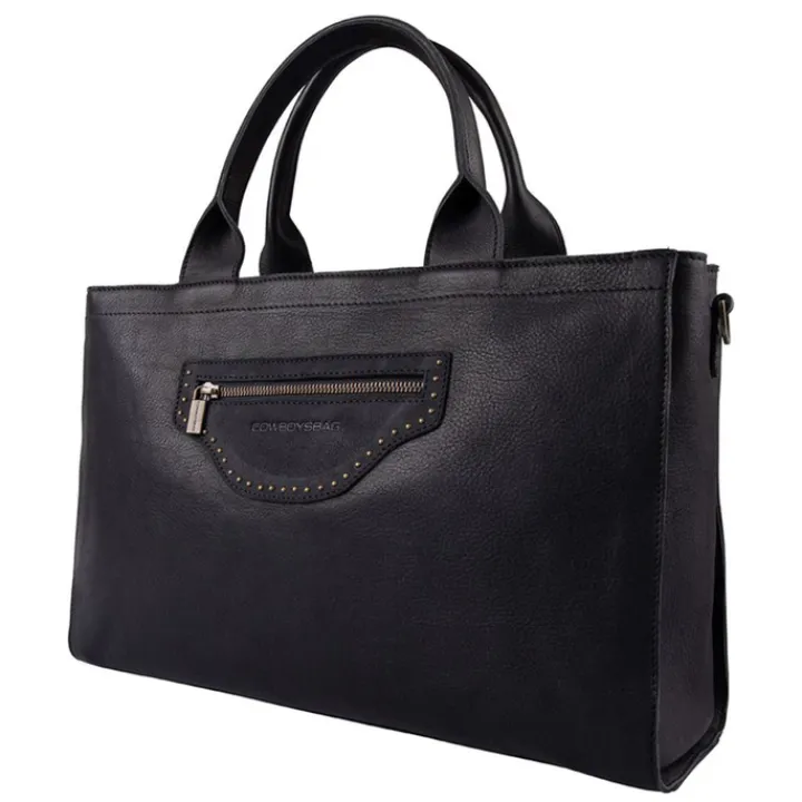 15.6 Inch Laptoptassen|Laptop Schoudertassen>Cowboysbag Newell Laptopbag black