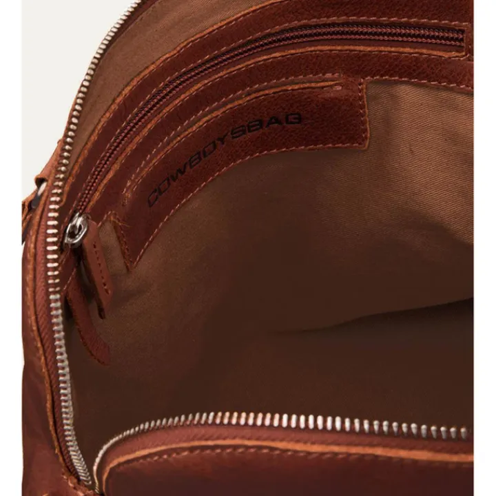 Schoudertassen|Handtassen>Cowboysbag Shoulderbag Winwick cognac