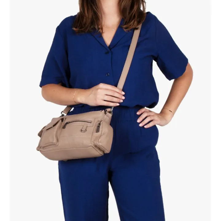 Schoudertassen|Crossbody>Cowboysbag Susanville Crossbody mocca
