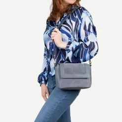 Crossbody|Damestassen>Cowboysbag Texas Citybag dusk blue