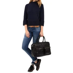 Schoudertassen|Damestassen>Cowboysbag The Bag Schoudertas black