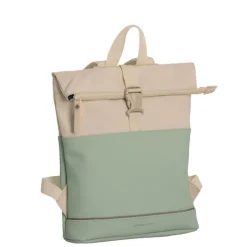 Mini Rugzakken|Kleine Rugzakken>Daniel Ray Allentown Waterproof Rolltop Backpack S mintgreen/beige