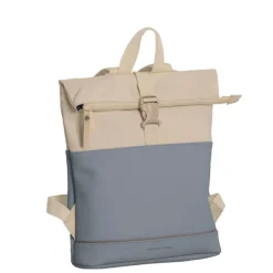 Mini Rugzakken|Kleine Rugzakken>Daniel Ray Allentown Waterproof Rolltop Backpack S soft blue/beige